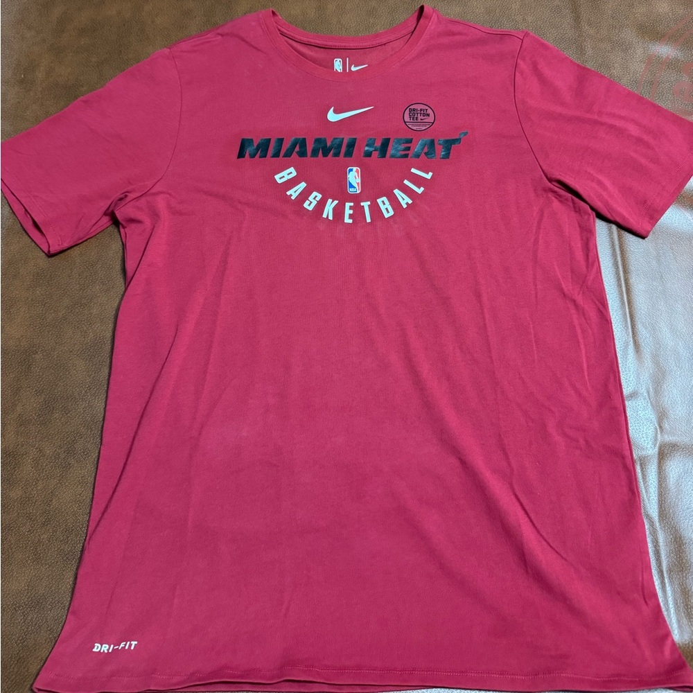 Nike Dri-Fit Miami Heat Basketball Tee